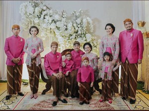Potret Akhirnya Nahyan Tampil Pakai Beskap di Pernikahan Kaesang-Erina