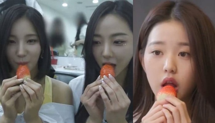 Gegara Pose Makan Stroberi Pakai Dua Tangan, Idol K-Pop Ini Dibanjiri Hujatan