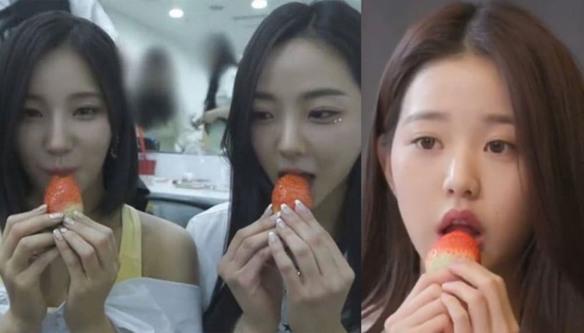 Gegara Pose Makan Stroberi Pakai Dua Tangan, Idol K-Pop Ini Dibanjiri  Hujatan