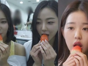 Gegara Pose Makan Stroberi Pakai Dua Tangan, Idol K-Pop Ini Dibanjiri Hujatan