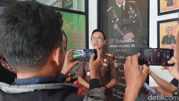 Hasbullah, Kasi Pidana Khusus Kejaksaan Negeri Kabupaten Tasikmalaya Selasa (13/12/22).