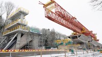  Jembatan ini akan menjadi jembatan kereta terpanjang di Inggris.