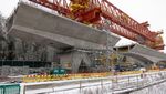 Intip Progres Jembatan Kereta Api Terpanjang di Inggris