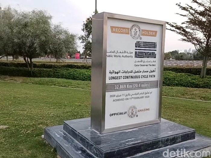 Jalur Sepeda Terpanjang Dunia di Qatar Jalur Sepeda Terpanjang Dunia di Qatar
