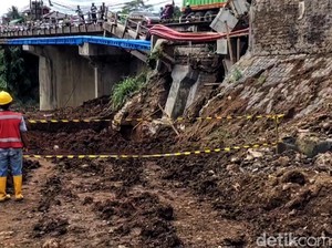 Jalur Sukabumi-Bogor Ditutup Mulai Tengah Malam gegara Perbaikan Jembatan