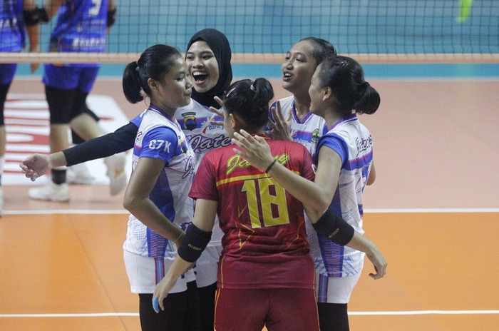 Kejurnas Junior Voli 2022 Tim Putri Jateng