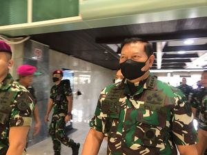 Senyum Laksamana Yudo Setelah Disahkan Jadi Panglima TNI oleh DPR