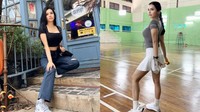 Diketahui, ia gemar melakukan gym dan workout demi menjaga tubuh idealnya. (Foto: Instagram/@maria_vaniaa)
