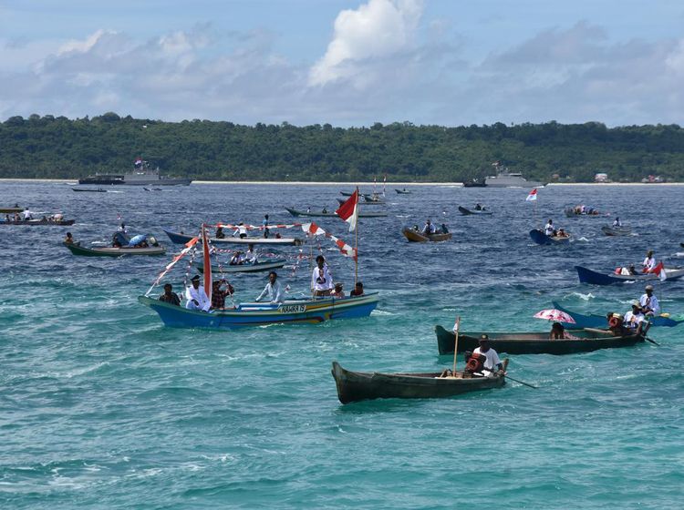 Meriahnya Puncak Hari Nusantara di Wakatobi