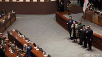 Sebelumnya rapat paripurna DPR RI Laksamana Yudo Margono menjadi Panglima TNI.