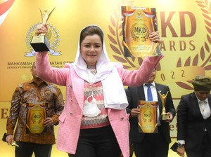 Raih MKD Awards, Novita Gerindra Terima Kasih ke Prabowo