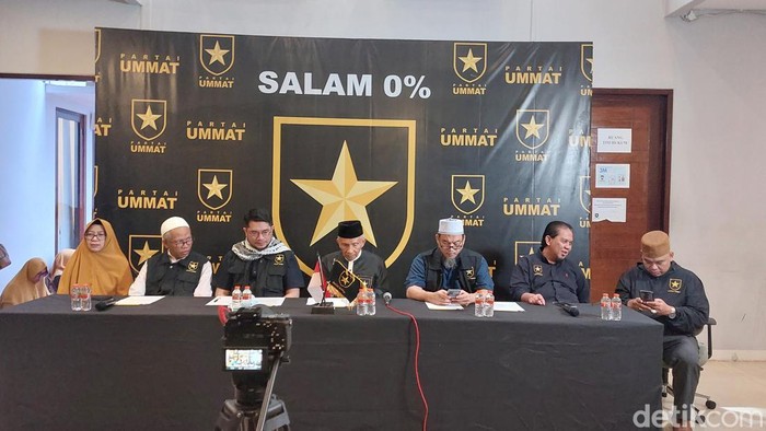 Partai Ummat. (Rumondang Naibaho/detikcom)