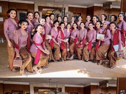 Foto: Gaya 34 Puteri Indonesia 2022 Jadi Bridesmaid Erina dan Kaesang