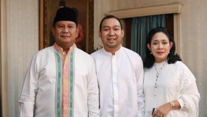 Prabowo, Didit, dan Titik (Dok. Twitter @Gerindra) Prabowo, Didit, dan Titik (Dok. Twitter @Gerindra)
