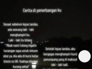 Viral Pramugari Alami Kejadian yang Bikin Merinding, Bukti Cinta Abadi