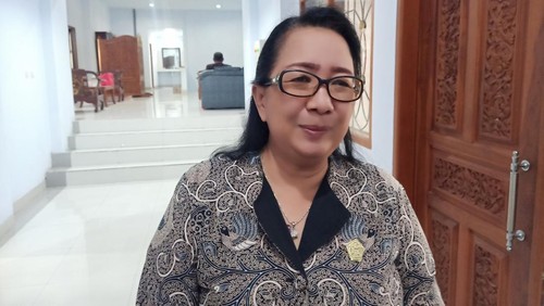 Sekretaris DPC PDI Perjuangan Jembrana, Ni Made Sri Sutarmi, Selasa (13/12/2022).