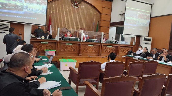 Sidang lanjutan Ferdy Sambo dan Putri Candrawathi di PN Jaksel (Wilda-detikcom)