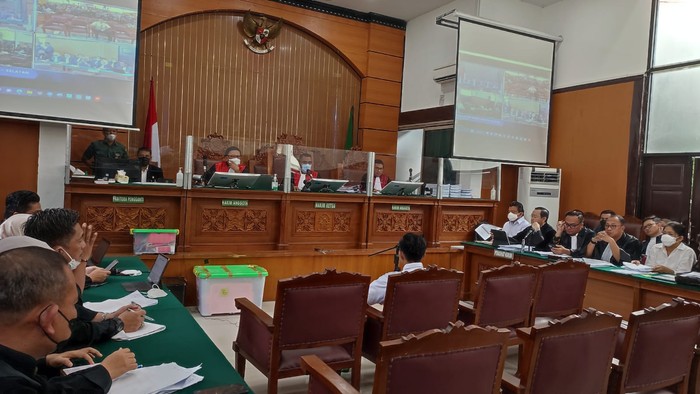 Sidang lanjutan Ferdy Sambo dan Putri Candrawathi di PN Jaksel (Wilda-detikcom)