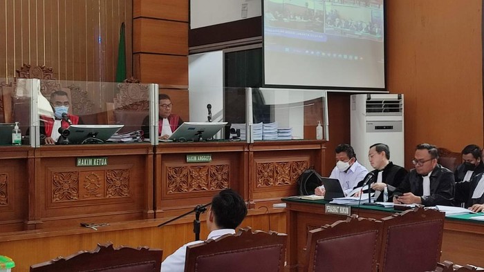 Sidang lanjutan Ferdy Sambo dan Putri Candrawathi di PN Jaksel (Wilda-detikcom)