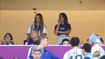 Gaya Seksi Istri Messi Nonton Argentina Vs Kroasia di Semifinal Piala Dunia 2022