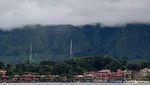 Magis Danau Toba Kala Kabut Mulai Menghilang