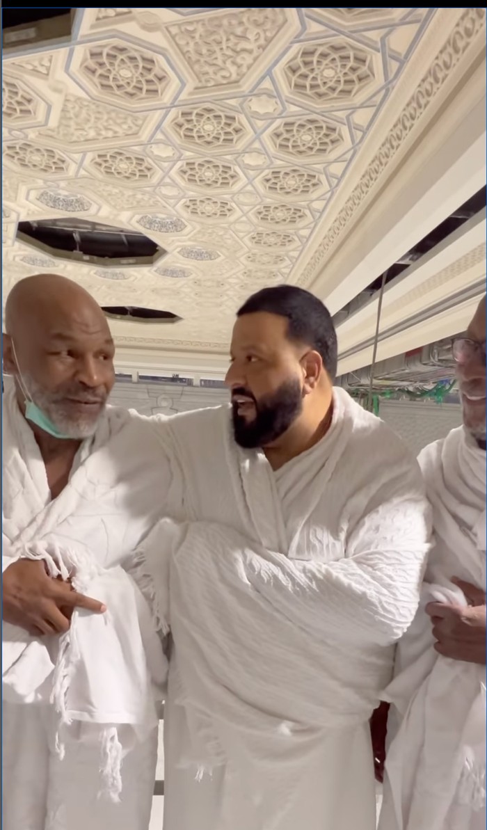 DJ Khaled DJ Khaled umrah dnegan Mike Tyson