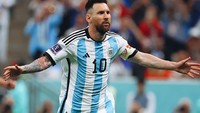 Kebahagian tak bisa ditutupi dari ekspresi pada tim kesebelasan. Lionel Messi selaku kapten Argentina juga merasa lega berhasil membawa negaranya berlaga dalam final Piala Dunia 2022. Foto: Instagram/leomessi