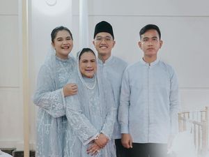 Foto Bareng Keluarga, Gibran Kenapa Tegang Banget?