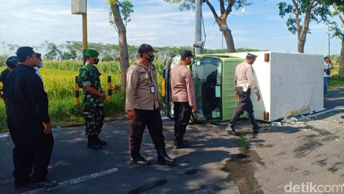 Ilustrasi kecelakaan lalu lintas di Banyuwangi