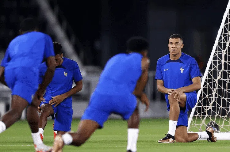 Intip Latihan Maroko-Prancis, Semangat Kejar Argentina ke Final