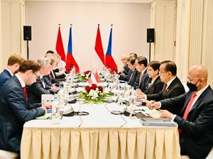 Bertemu PM Ceko, Jokowi Harap Investasi Segera Direalisasikan
