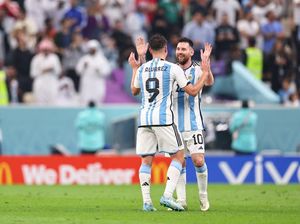 Argentina Vs Kroasia: Panggungnya Messi dan Alvarez