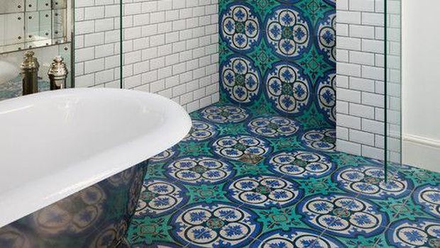 Keramik Motif Moroccan.