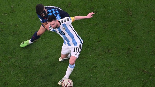 Kala Messi Berdansa di Lusail