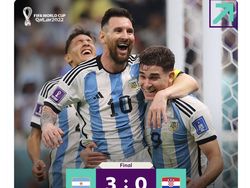 Meme Argentina Libas Kroasia, Messi Selangkah Lagi Ikuti Maradona