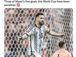 Netizen: Messi dan Messi, Piala Dunia 2022 Adalah Tentang Messi