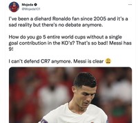 Meme Messi Ronaldo