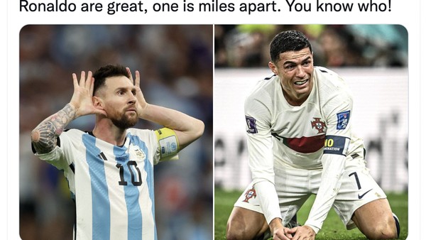 Debat Kusir Messi vs Ronaldo Kembali Memanas