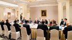 Momen Jokowi Bertemu PM Ceko di Belgia