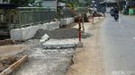 Progres Normalisasi Kali dan Pelebaran Jalan di Tanah Baru Depok
