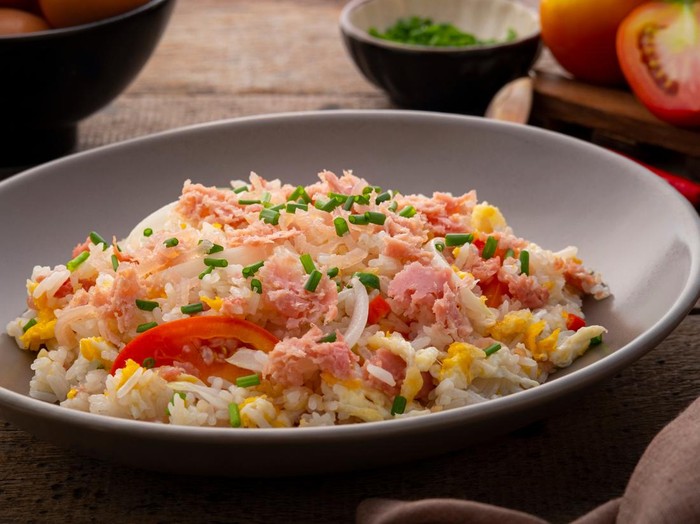 Resep Nasi Goreng Ayam Asap