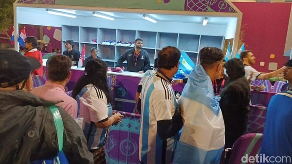 Semarak Lusail Stadium Jelang Argentina Vs Kroasia