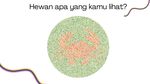 Tes Buta Warna, Bisa Tebak Semua Gambar Hewan Ini?