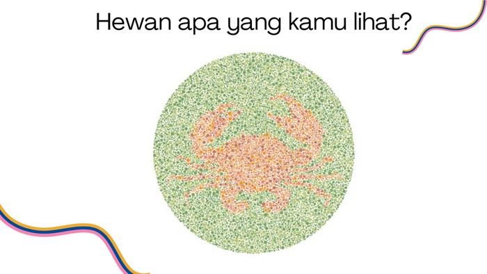 Tes Buta Warna, Bisa Tebak Semua Gambar Hewan Ini?