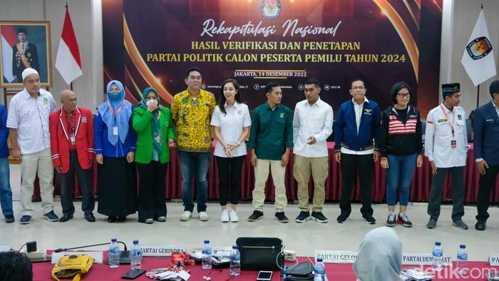 Tok! 17 Parpol Lolos Jadi Peserta Pemilu 2024q Tok! 17 Parpol Lolos Jadi Peserta Pemilu 2024