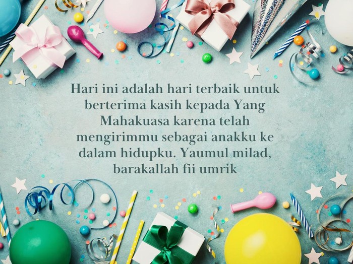 Ucapan Ulang Tahun Islami untuk Anak Ucapan Ulang Tahun Islami untuk Anak