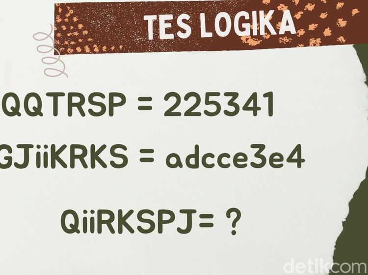 Tes Ketajaman Logika, Bisa Pecahkan Teka-teki Ini?