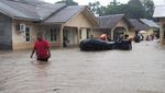 Penampakan Banjir di Natuna yang Terparah dalam 20 Tahun Terakhir
