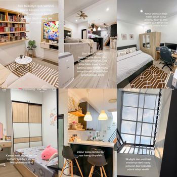 Beredar viral perubahan rumah kontrakan menjadi aesthetic dan Instagramble bikin kagum.