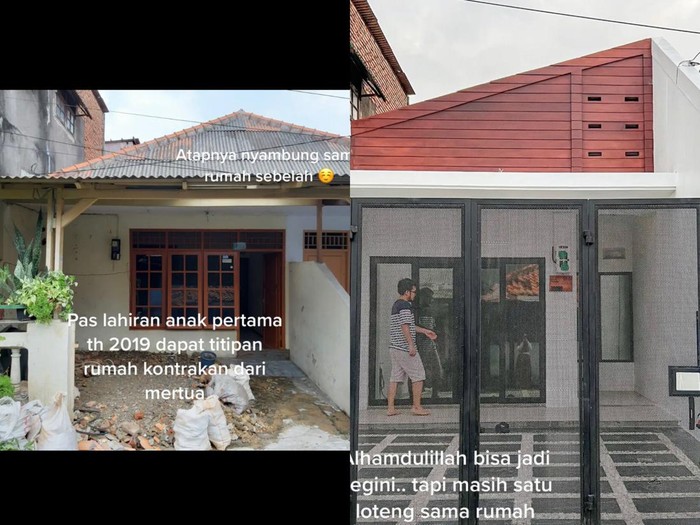 Viral Transformasi Rumah Kontrakan 4 Meter di Jaksel, Dulu Kusam Kini